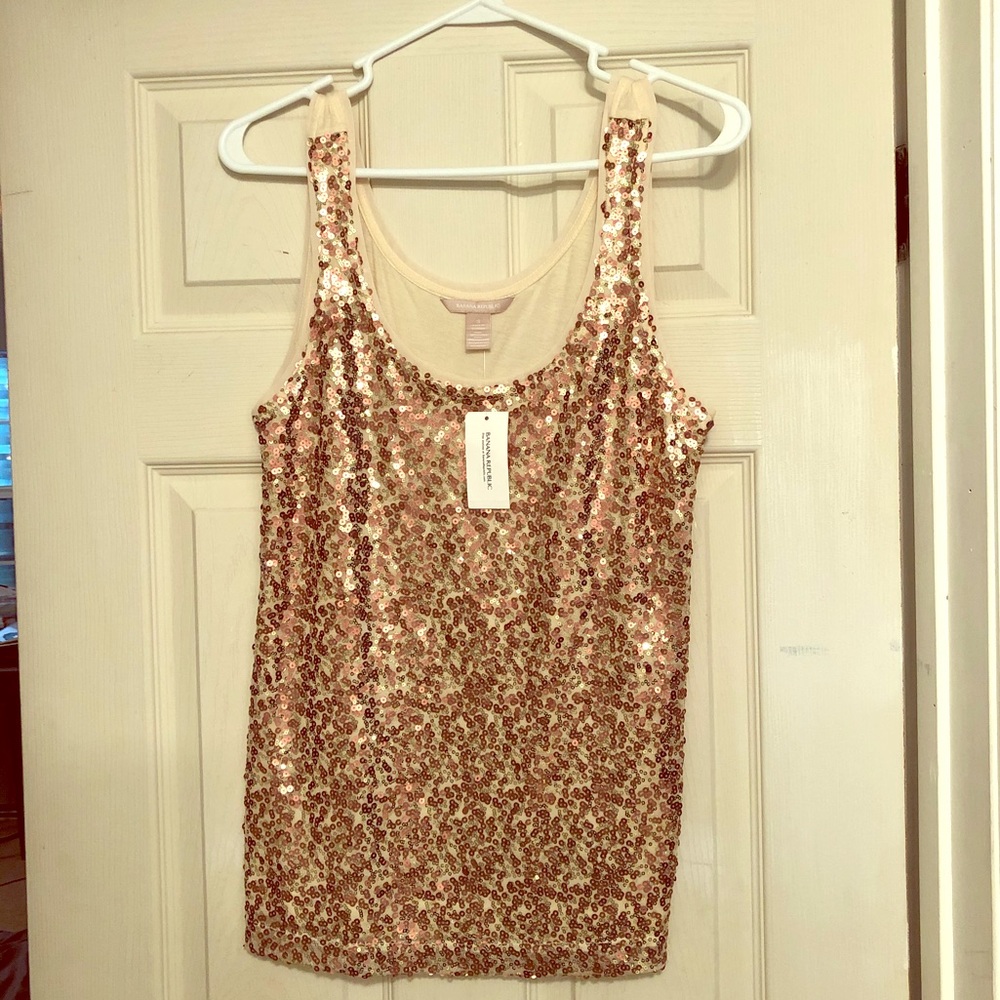 Banana Republic Women’s Glitter Tank